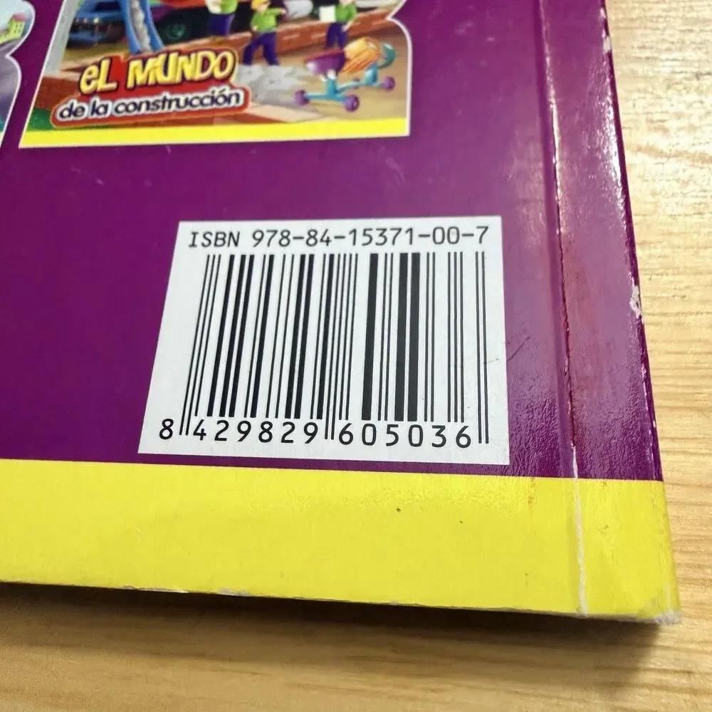 El Mundo de la Construccion Board Book Childrens Storybook in Spanish Espanol